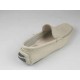 Mocasino para hombre en piel blanco humo - Tallas disponibles:  39