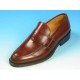 Mocassino elegante da uomo in pelle marrone