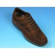 Zapato deportivo con cordones para hombre en gamuza marron - Tallas disponibles:  36, 39, 40