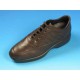 Herrenschuh mit Schnürsenkeln aus braunem Leder