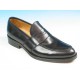 Men's elegant loafer in black leather
