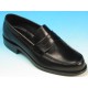 Mocassino elegante da uomo in pelle nera