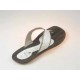 Infradito pelle stampato cocco bianco -  
