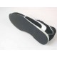 Men's sports shoe with laces in black suede and white leather - Available sizes:  36, 40, 45