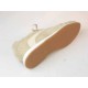 Zapato de sport para hombre con cordones en gamuza y piel beis - Tallas disponibles:  36, 40, 41, 44
