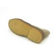 Men's sportive laced ankle shoe in beige suede - Available sizes:  36, 45