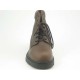 Bottines avec lacets pour hommes en cuir brun - Pointures disponibles:  46