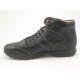 Zapato alto deportivo con cordones para hombre en piel negra - Tallas disponibles:  46