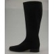 Bota para mujer en tejido elastico negro tacon 2 - Tallas disponibles:  31