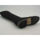 Stivale da donna in tessuto elastico nero tacco 2 - Misure disponibili: 31