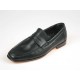 Mocassin pour hommes en cuir noir - Pointures disponibles:  39, 44