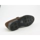 Scarpa da uomo con fibbia in camoscio color tabacco - Misure disponibili: 37, 38, 39, 41, 44, 45