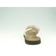 Mule entredoigt pour hommes en cuir blanc - Pointures disponibles:  47