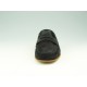 Mocassino in camoscio nero -  