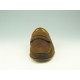 Mocassino in camoscio marrone -  