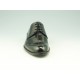 Scarpa derby stringata elegante da uomo in pelle nera - Misure disponibili: 51, 52