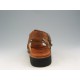 Sandale avec goujons pour hommes en cuir nubuck marron - Pointures disponibles:  37