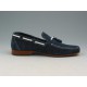 Mocasino para hombres con borlas en gamuza azul - Tallas disponibles:  38, 40