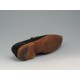 Mocassin pour hommes en daim noir - Pointures disponibles:  40, 52