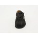Men's sportshoe with laces in dark brown suede - Available sizes:  36, 38