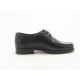 Zapato con cordones para hombres en piel negra - Tallas disponibles:  52