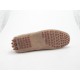 Mocassino sportivo camoscio beige -  