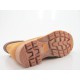 Stivaletto stringato da uomo in pelle giallo ocra e marrone - Misure disponibili: 47