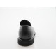 Stringato in pelle colore nero -  