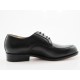 Chaussure à lacets pour hommes en cuir noir - Pointures disponibles:  36