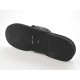 Infradito pelle nero+grigio -  