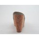 Sabot aperto in pelle colore grigio zeppa 10 - Misure disponibili: 42