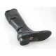 Stivale cerniera in pelle nero -  