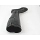 230721-Boot with zip in black leather
