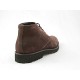 Laced ankle boot for men in brown suede - Available sizes:  50