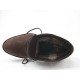 Laced ankle boot for men in brown suede - Available sizes:  50