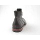Stivaletto in pelle colore marrone -  