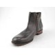 Stivaletto in pelle colore marrone -  