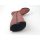 Bottes pour femmes avec fermeture éclair et bout Brogue en cuir brun talon 2 - Pointures disponibles:  32