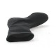 Stivaletto da donna in tessuto nero elasticizzato tacco 2 - Misure disponibili: 32