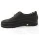 Scarpa stringata sportiva da uomo in pelle nabuk colore nero - Misure disponibili: 50