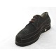 Scarpa stringata sportiva da uomo in pelle nabuk colore nero - Misure disponibili: 50