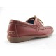 Chaussure sportif à lacets pour hommes en cuir brun foncé - Pointures disponibles:  47