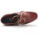 Men's laced loafer in dark tan leather - Available sizes:  47