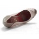Zapato abierto para mujer en charol rosa, verde claro, beis y gris pardo tacon 9 - Tallas disponibles:  42