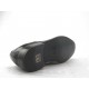 Chaussure derby à lacets pour hommes en cuir lisse noir - Pointures disponibles:  51, 52