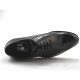 Chaussure derby à lacets pour hommes en cuir lisse noir - Pointures disponibles:  51, 52