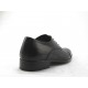 Scarpa elegante stringata da uomo modello oxford con puntale in pelle nera - Misure disponibili: 51, 52