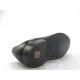 Stringato  in pelle nero -  