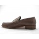 Mocassin pour hommes en cuir taupe - Pointures disponibles:  52