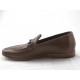 Mocassino da uomo con morsetto in pelle taupe - Misure disponibili: 38, 47, 51, 52